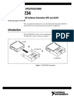 NI USB-9234 With Ni 9162