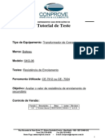 Tutorial Teste TC Balteau Resistencia Enrolamento CE70XX-1