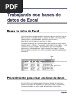 10 - Trabajar Con Bases de Datos de Excel