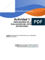 Actividad 1 Diagnostico Nutricional de La Comunidad