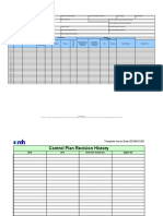 Control Plan: Process Information