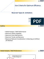 Artificial Lift Selection