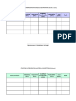 Criteria For Judging in Strategic Intervention Material