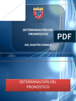 Determinación Del Pronóstico