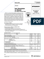 P-Channel Enhancement-Mode Silicon Gate: Semiconductor Technical Data