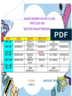 Horario de Clases 2021