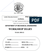 Workshop DIARY Sem-2