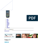Nokia C7: Home News Reviews Blog Rankings Coverage Software Glossary FAQ Links Contact Us