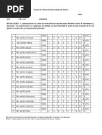 Escala de Valoración Del Estado de Ánimo