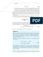 Example 2.6: Chapter 2 MOS Transistor Theory