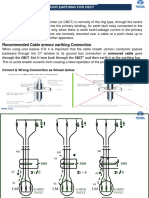 Through The CBCT. But U-Turn Back Through The CBCT" and Then Earth It at The Earthing Bar