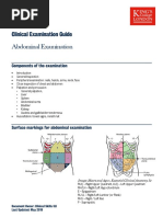 Abdominal Examination Guide