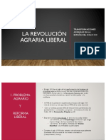 La Revolución Agraria Liberal: Transformaciones Agrarias en La España Del Siglo Xix