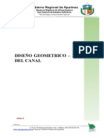 1.-Diseño Geometrico - Eje Del Canal