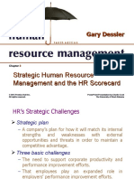 Strategic Human Resource Management and The HR Scorecard