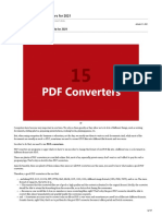 15 Best Free PDF Converters For 2021