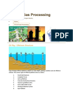 Oil and Gas Processing: Oil Rig / Offshore Structure