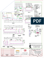 Foundation Drawing For DG Enclosure, Switchgear Enclosure