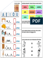 Complete As Palavras Com As Vogais - Baseado Na PG 15 Do Conectados