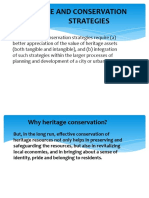 Heritage and Conservation Pp.