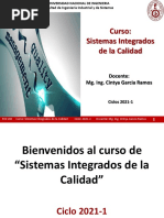 Sesion 6 - Unidad 2 - Despliegue de La Función de La Calidad QFD - Sist Integrados de La Calidad - 2021-1