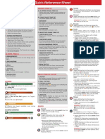 Aristeia Quick Reference Guide