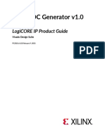 XPM CDC Generator V1.0: Logicore Ip Product Guide