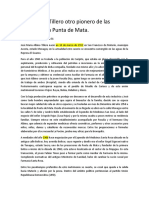 José Albino Tillero Otro Pionero de Las Farmacias en Punta de Mata