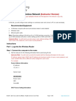 13.1.11 Lab - Configure A Wireless Network - ILM