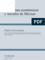 Problemas Económicos y Sociales de México 1