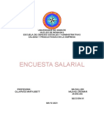 Encuesta Salarial