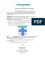 PAKYAW CONTRACT AND AGREEMENT For The C