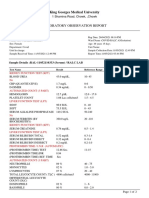 SVLT Lab Report Details