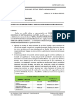 Solicito Aprobación para La Reasignación de Partidas Presupuestales