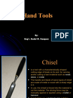 Hand Tools: By: Eng'r. Rodel M. Vasquez