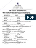 4th Summative Test Part 1 Cookery 9