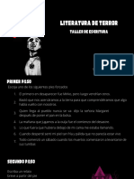 Literatura de Terror Taller de Escritura