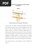 Fuerza Magnética Entre Dos Conductores Paralelos