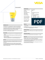 EN Specification Sheet VEGAPULS 11 Two Wire 4 20 Ma