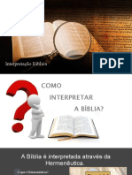 Interpretação Bíblica