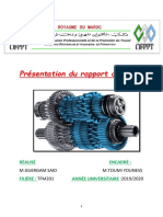 Présentation Du Rapport de Stage: Réalisé Encadré