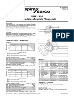 VMF 150 Válvula Microfundida Flangeada-Technical Information