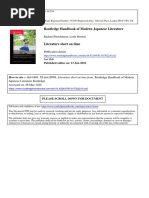 Routledge Handbook of Modern Japanese Literature: Rachael Hutchinson, Leith Morton