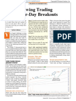 Swing Trading Four-Day Breakouts: Step 1: Visually Scan For Stocks in The