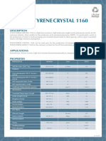 Polystyrene CRYSTAL 1160: Description