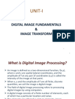 Unit-I: Digital Image Fundamentals & Image Transforms