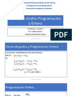 Teoría de Grafos y Programación Entera