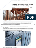 Choosing What You Need - Distributed Control System (DCS) Vs Programmable Logic Controller (PLC) - Integrated Systems