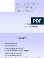 05.06 Cimentaciones Superficiales y Profundas en Suelos y Rocas (II) - Claudio Olalla - PresentaciÃ N