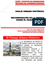 Clase 1.6. El Paisaje Urbano Historio. Recomendaciones de La Unesco